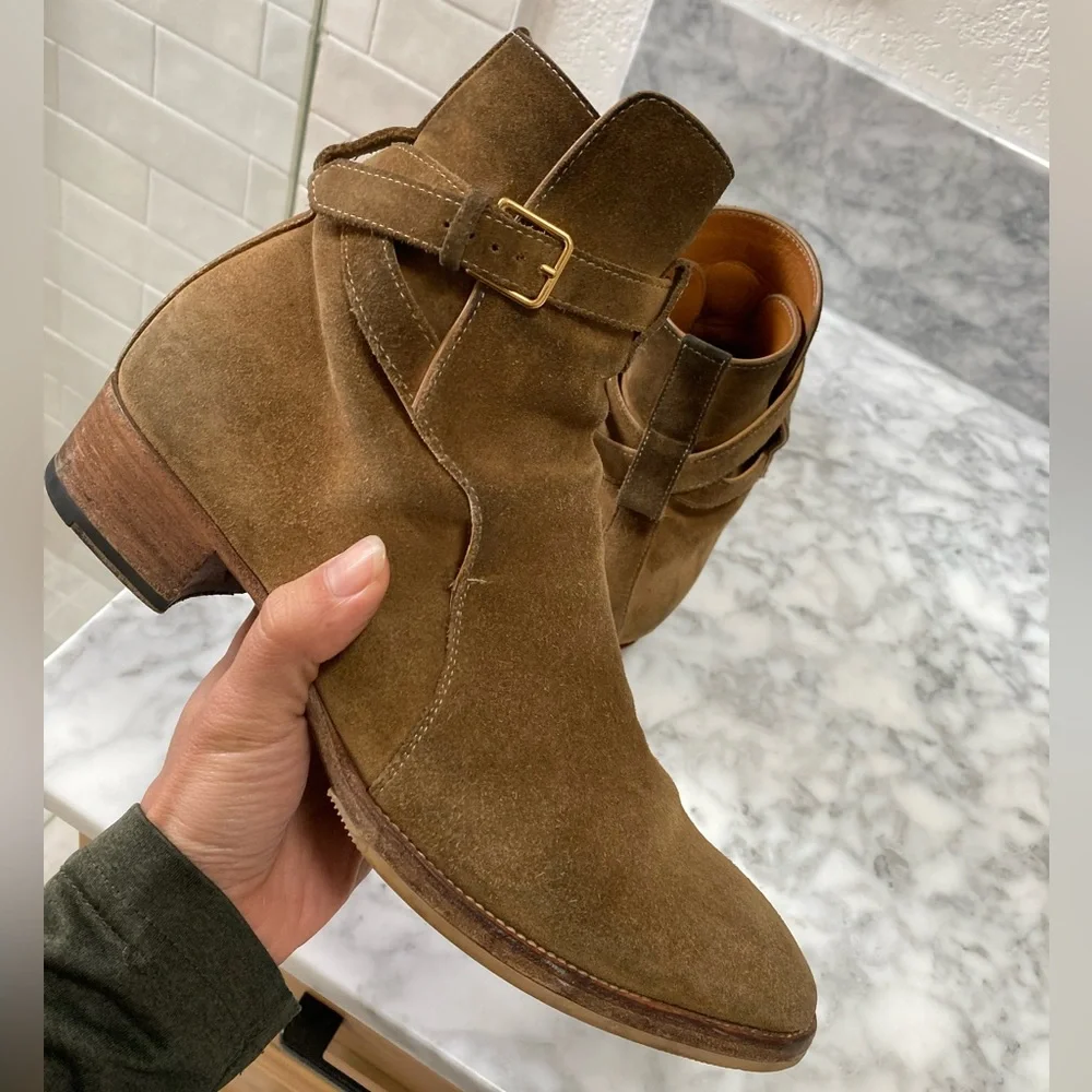 Saint Laurent | Shoes | Saint Laurent Wyatt Jodhpur Boots | Poshmark